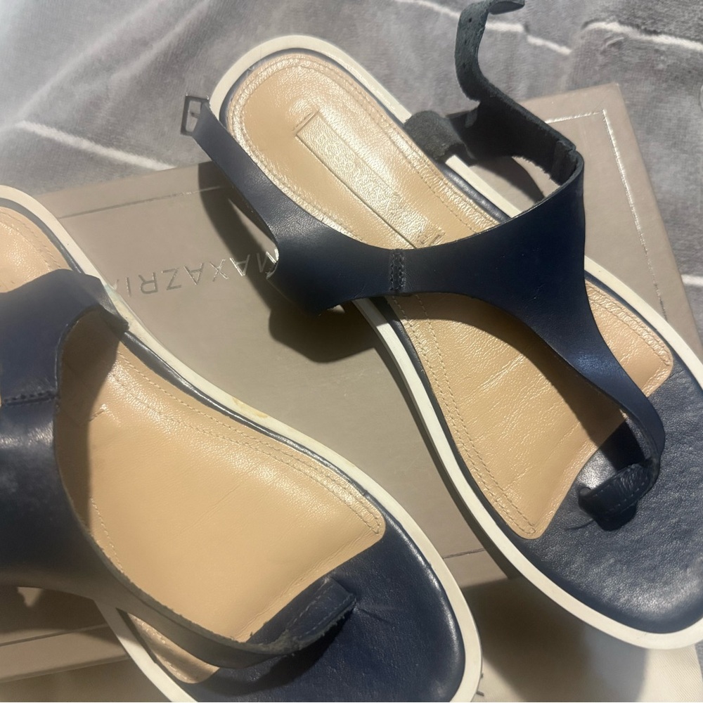 BCBGMaxAzria Dark Blue Women's Sandals